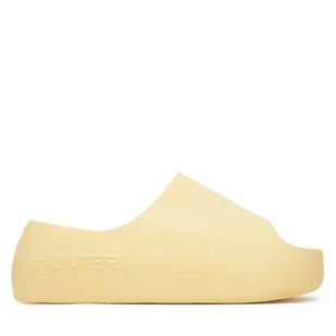 Klapki Hunter S55796-B Żółty - Klapki i japonki damskie - miniaturka - grafika 1