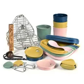 Kuchnia turystyczne i akcesoria - Zestaw kempingowy Light My Fire CampKit for 4 - miniaturka - grafika 1