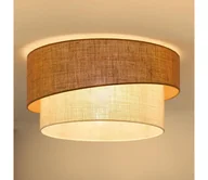 Lampy sufitowe - Brilagi - Lampa sufitowa SHINE 1xE27/15W/230V śr. 50 cm beżowa/kremowa - miniaturka - grafika 1