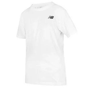 Koszulka New Balance MT11985WT - biała - Koszulki sportowe męskie - miniaturka - grafika 1