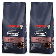 Kawa - Delonghi Kimbo Espresso Prestige, kawa ziarnista, średnio palona włoska kawa 2x1kg - miniaturka - grafika 1
