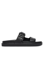 Klapki i japonki damskie - Tommy Hilfiger Klapki FW0FW08953 Czarny - miniaturka - grafika 1