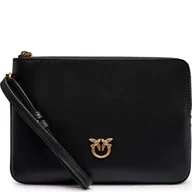 Torebki damskie - Pinko Skórzana kopertówka WRISTLET - miniaturka - grafika 1