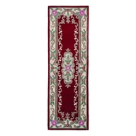 Dywany - Czerwony wełniany dywan Flair Rugs Aubusson, 67x210 cm - miniaturka - grafika 1