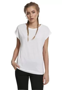 Koszulki i topy damskie - Urban Classics Damska koszulka z długim rękawem, wiśniowy + czarny, L - grafika 1