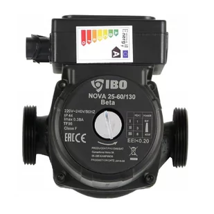 Pompa obiegowa elektroniczna Ibo Nova 25-60/130 + śrubunki - Pompy obiegowe c.o. - miniaturka - grafika 1