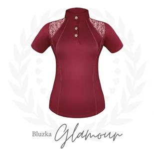 Bluzka techniczna JD Attack Glamour - Koszulki jeździeckie - miniaturka - grafika 1