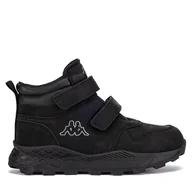 Buty dla chłopców - Sneakersy Kappa AW24-3C007(CH) Czarny - miniaturka - grafika 1