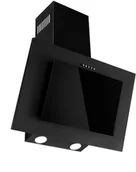 Okapy kuchenne - Toflesz Fiera Sprint 70 Czarny mat - miniaturka - grafika 1