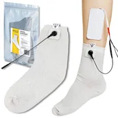 Urządzenia medyczne - Skarpeta przewodząca do elektrostymulacji stopy 4FIZJO - miniaturka - grafika 1