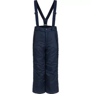 Spodnie ocieplane na szelkach dla chłopca 9-13 lat, granatowe - Kurtki i płaszcze dla chłopców - miniaturka - grafika 1