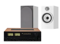 Zestawy stereo - NAD C 3050 (orzech) + 706 S3 (biały) - miniaturka - grafika 1