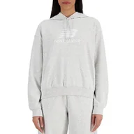 Bluzy damskie - Bluza New Balance WT41504AHH - szara - miniaturka - grafika 1