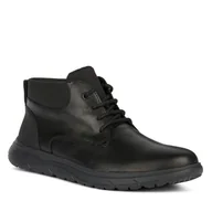 Botki męskie - Trzewiki Geox U Portello U36E1B 00043 C9999 Black - miniaturka - grafika 1