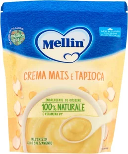 Krem kukurydziany Crema di Mais e Tapioca 200g - Mellin - Szybkie dania obiadowe - miniaturka - grafika 1