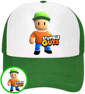 CZAPKA Z DASZKIEM STUMBLE GUYS DLA DZIECI SIATKA - Czapki i chusty sportowe męskie - miniaturka - grafika 1