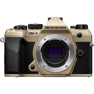 OM System OM-5 body beżowy - Aparaty Cyfrowe - miniaturka - grafika 1