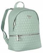 Plecaki - Miejski plecaczek damski ze skóry ekologicznej — David Jones - miniaturka - grafika 1