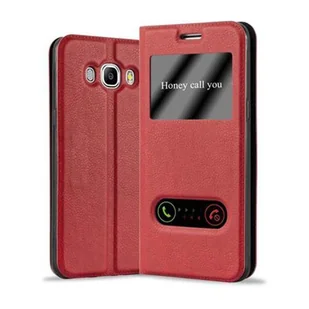 Etui ochronne Cadorabo do Samsung Galaxy J5 2016 w kolorze czerwonym etui na telefon komórkowy etui na książkę - Etui i futerały do telefonów - miniaturka - grafika 1