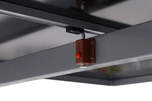 Stół ogrodowy aluminiowy rozkładany Ontario 200+100 cm Grey / Light Grey - Stoły ogrodowe - miniaturka - grafika 3