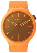 Zegarki męskie - Zegarek Swatch SB05O102 CRUSHING ORANGE - miniaturka - grafika 1