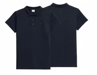 Koszulki i topy damskie - KOSZULKA POLO DAMSKA 4F BAWEŁNIANA T-SHIRT - miniaturka - grafika 1