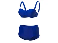 Stroje kąpielowe - CRIVIT Strój kapielowy lub Bikini damskie (Niebieski, 50C) - miniaturka - grafika 1