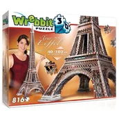 Puzzle - Tactic 816 EL. Wieża Eiffla 3D WZTCTD0UL025736 - miniaturka - grafika 1