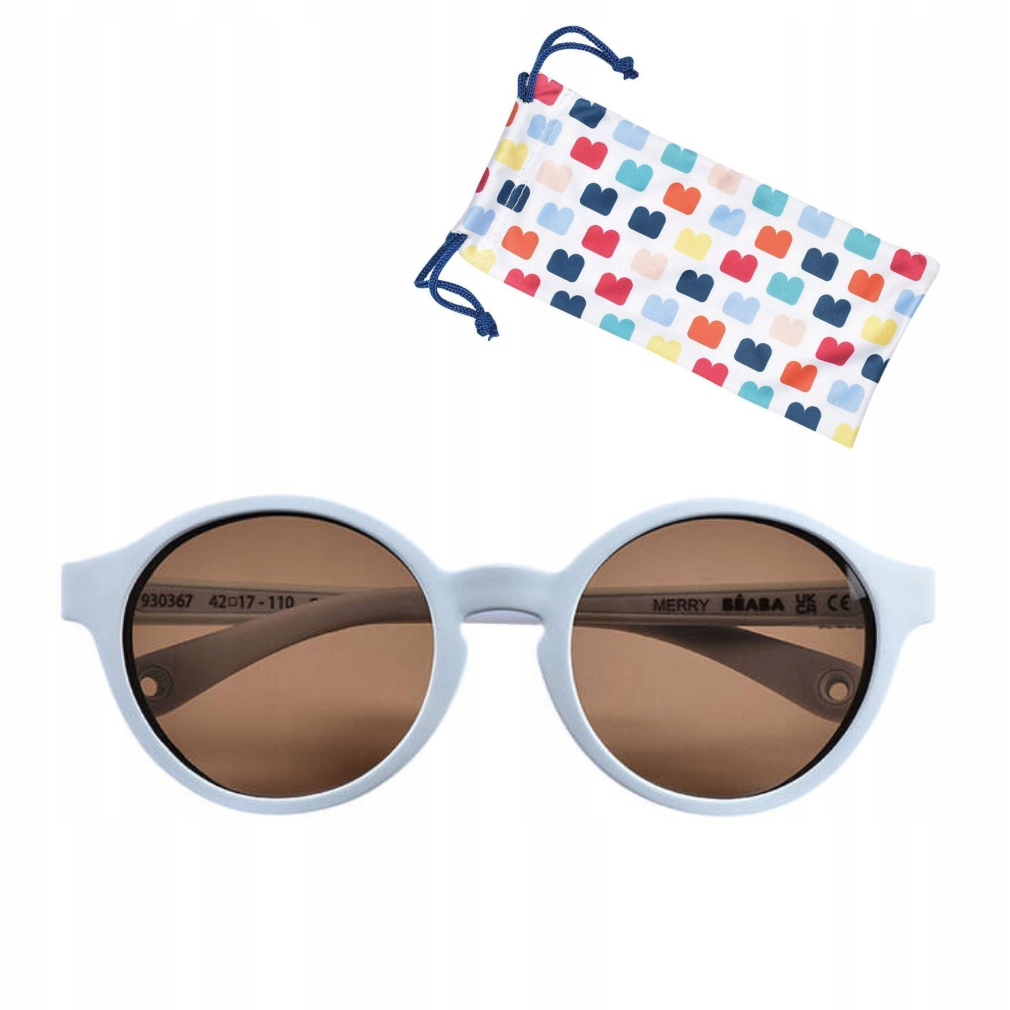 Beaba Dziecięce Okulary Przeciwsłoneczne 2-4 lata elastyczna gumka UV400