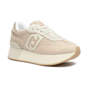 Liu Jo Sneakersy z dodatkiem skóry - Moda i Uroda OUTLET - miniaturka - grafika 1