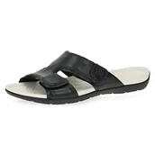 Klapki i japonki damskie - CAPRICE Klapki damskie 9-9-27107-20 płaskie, Czarna papka, 40 EU - miniaturka - grafika 1