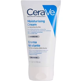 CeraVe Nawilżający krem 50ml 50 ml - Kremy do twarzy - miniaturka - grafika 1