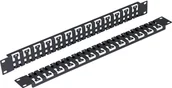 Akcesoria do szaf serwerowych - Triton RAB-VP-X59-A1 19" Listwa prowadząca kable 1HE, czarny - miniaturka - grafika 1