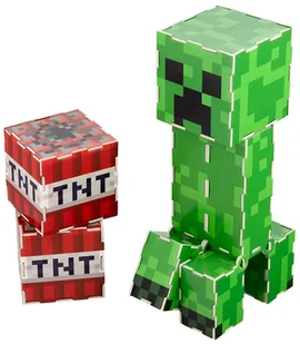 Minecraft Zestaw Konstrukcyjny Creeper i TNT - Figurki dla dzieci - miniaturka - grafika 1