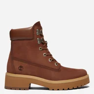 Botki damskie - Trzewiki damskie skórzane wysokie Timberland Carnaby Cool TB0A2CT5EM51 39.5 (8.5US) 25.5 cm Brązowe (0197804699155). Buty za kostkę damskie - miniaturka - grafika 1