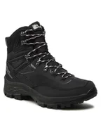 Buty trekkingowe męskie - Jack Wolfskin Trekkingi Rebellion Guide Texapore Mid M 4053791 Czarny - miniaturka - grafika 1