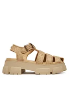 Sandały damskie - Steve Madden Sandały Amina s SM11003681 Beżowy - miniaturka - grafika 1