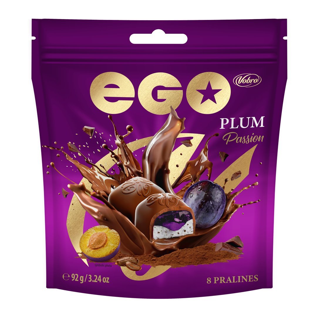 Vobro Praliny EGO Plum Passion 92g