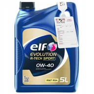 Oleje silnikowe - Elf Evolution RTech Sport 0w40 5L zawieszka serwisowa - miniaturka - grafika 1