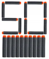 Zabawki militarne - Strzałki Zamiennik Do Hasbro Nerf Czarne 50 Szt - miniaturka - grafika 1