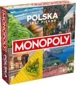 Gry planszowe - Gra planszowa Winning Moves Monopoly Polska jest piękna edycja kwadratowa - miniaturka - grafika 1