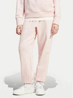Spodnie sportowe damskie - adidas Spodnie dresowe ALL SZN French Terry IY6817 Różowy Loose Fit - miniaturka - grafika 1