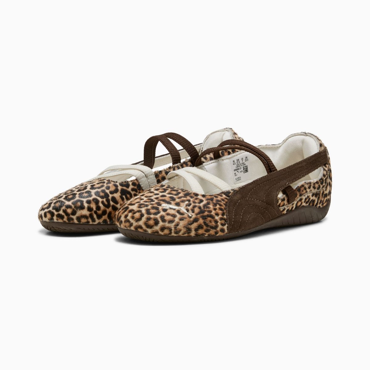Baleriny damskie Puma SPEEDCAT BALLET brązowe 40668901 r 36