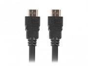 Kable - LANBERG LANBERG Kabel HDMI-HDMI M/M v2.0 15m czarny (CA-HDMI-10CC-0150-BK) - miniaturka - grafika 1