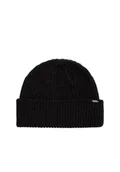 Czapki damskie - Czapka zimowa dziecięca VANS Core Basic Cuff Beanie Black VN000Q1GBLK1 - miniaturka - grafika 1