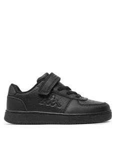 Kappa Sneakersy Logo Malone Ev Kid 36185LW Czarny - Buty dla dziewczynek - miniaturka - grafika 1