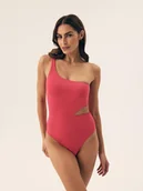 Stroje kąpielowe - Strój plażowy jednoczęściowy Firenze Esotiq ostry róż S/65D - miniaturka - grafika 1