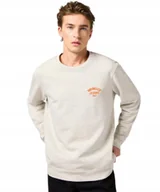 Bluzy męskie - Bluza Wrangler SMALL LOGO CREW 112364090 Oat Melee L - miniaturka - grafika 1