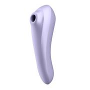 Wibratory i masażery - Satisfyer Satisfyer Dual Pleasure Mauve - miniaturka - grafika 1