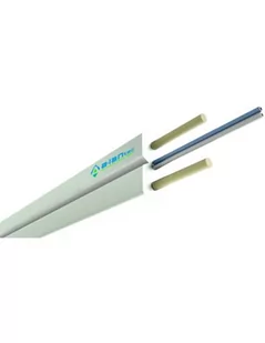 ALANTEC Kabel światłowodowy FTTH płaski SM 2J 9/125 LSOH Biały 1000m FOK-W2J-SM-A-B FOK-W2J-SM-A-B - Kable miedziane - miniaturka - grafika 1